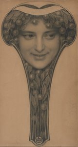 Masker door Louis Welden Hawkins
