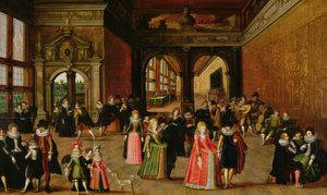 Een Bal Tijdens het Regeer van Henri IV