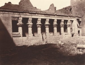 Philae, Binnenhof, Westelijke Colonnade