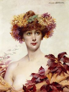 Een portret van Sarah Bernhardt door Louise Abbéma