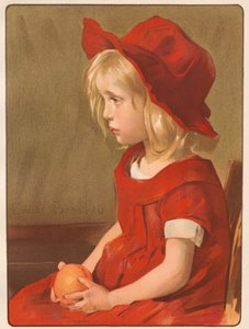 Meisje met de Sinaasappel door Louise Breslau