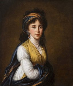 Portret van gravin Anna Grigoryevna Belosselsky-Belozersky 1773-1846, 1798 door Elisabeth Louise Vigee Lebrun