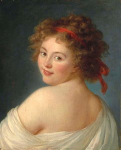 Portret van Gravin Yekaterina Skavronskaya, née von Engelhardt 1761-1829, 1790 door Elisabeth Louise Vigee Lebrun
