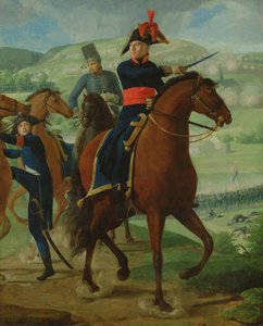 Generaal Louis Marie Turreau de Garambouville (1756-1816) bij de Gravieres-affaire, 1800 door Louise Marie Jeanne Hersent