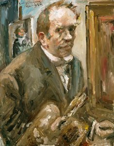 Zelfportret door Lovis  Corinth