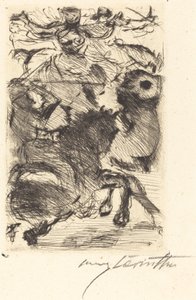 Adhba de kameel, 1919 door Lovis Corinth