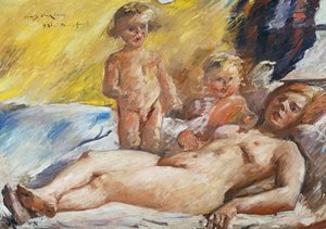Naakt met putti