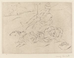 Op het Platteland door Lovis Corinth