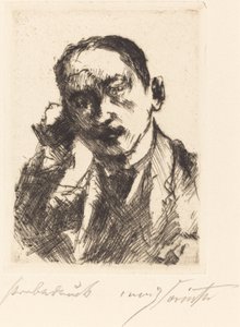 Portret van K.S., 1920 door Lovis Corinth
