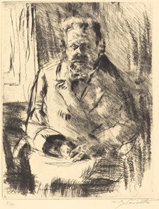 Der Dichter, 1920 door Lovis Corinth