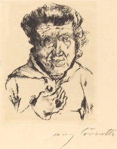 De Schoonmoeder van de Kunstenaar door Lovis Corinth