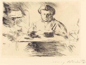 De Vrouw van de Kunstenaar, 1918