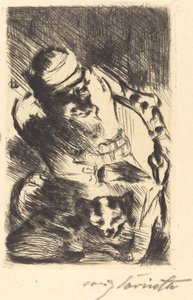 De Kat van de Profeet door Lovis Corinth