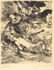 De offerande van Isaak, 1920 door Lovis Corinth