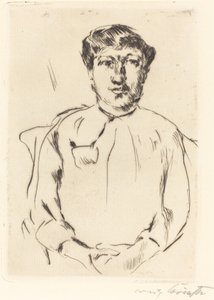 Frauenbildnis Portret van een vrouw, 1914 door Lovis Corinth
