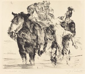 Vrouwenrover door Lovis Corinth
