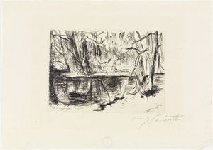 In het Tiergarten door Lovis Corinth