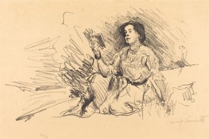 Lezend meisje, 1911