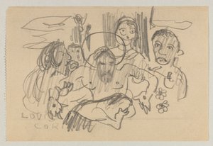 Lovis Corinth aan Carl Strathmann door Lovis Corinth
