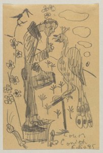 Lovis Corinth aan Carl Strathmann door Lovis Corinth