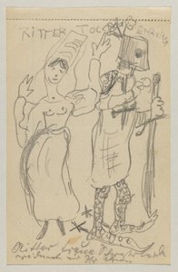 Lovis Corinth aan Carl Strathmann door Lovis Corinth