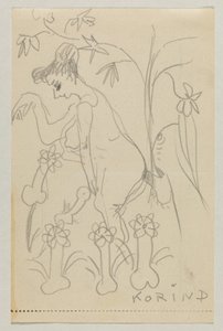 Lovis Corinth aan Carl Strathmann door Lovis Corinth