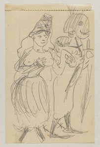 Lovis Corinth aan Carl Strathmann door Lovis Corinth