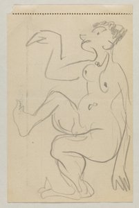 Lovis Corinth aan Carl Strathmann door Lovis Corinth