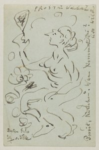 Lovis Corinth aan Carl Strathmann: Ansichtkaart, poststempel 25 maart 1906