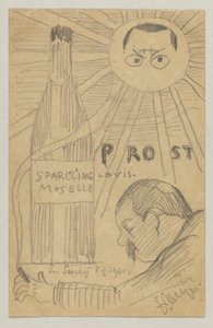 Lovis Corinth aan Carl Strathmann: Ansichtkaart, poststempel 26 december 1897