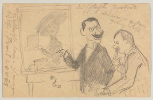 Lovis Corinth aan Carl Strathmann: Postkaart, poststempel 27 mei 1901
