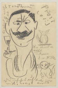 Lovis Corinth aan Carl Strathmann: Ansichtkaart, poststempel 29 maart 1904