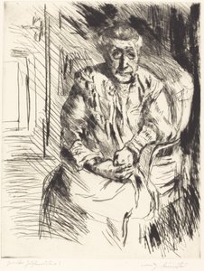 Mijn Schoonmoeder, 1919 door Lovis Corinth