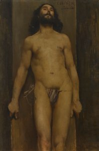 Mannelijk Naakt door Lovis Corinth