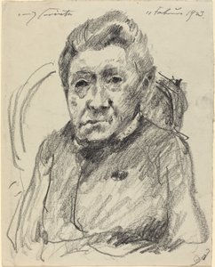 Mevrouw Hedwig Berend, 1923 door Lovis Corinth