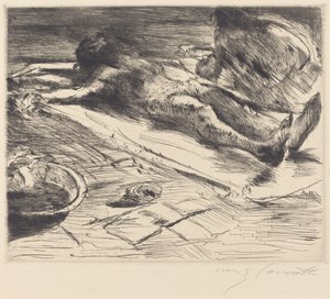 Pietà, 1920 door Lovis Corinth