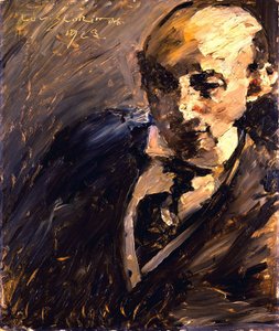 Portret van Alfred Kuhn, 1923 door Lovis Corinth