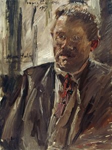 Portret van Max Halbe 1865-1944, 1917