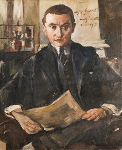 Portret van Wolfgang Gurlitt, 1917