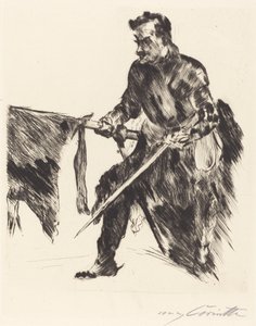 Rudolf Rittner als Florian Geyer, 1914 door Lovis Corinth