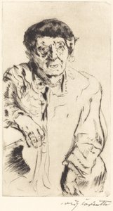 Schoonmoeder door Lovis Corinth