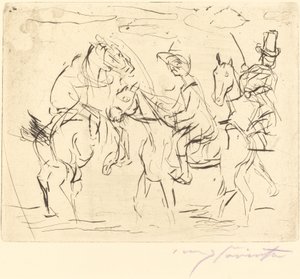 Zondagsrijders door Lovis Corinth