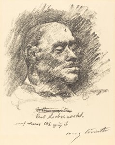 Doodsmasker van Liebknecht, 1920