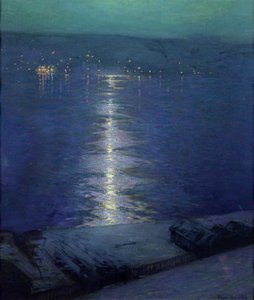 Maanlicht op de Rivier, 1919