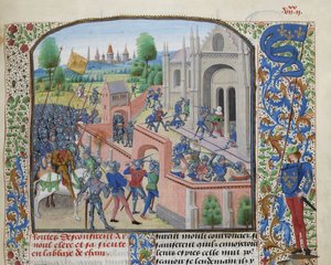 Inname van de abdij van Ename, 1381, ca. 1470-1475