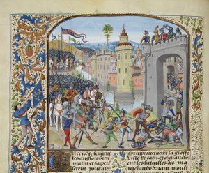 De Slag bij Caen in 1346, ca. 1470-1475