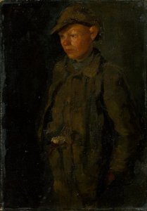 Staande jongen