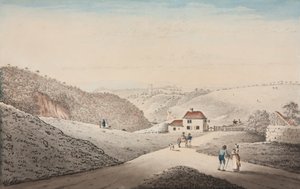 Clifton Turnpike en Avon Gorge door Lt.Col.William Booth