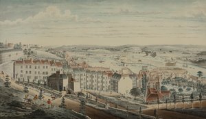Uitzicht op Granby Hill, Clifton, vanuit het westen door Lt.Col.William Booth