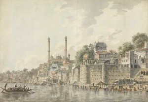 Poort van een Oud Fort, Benares